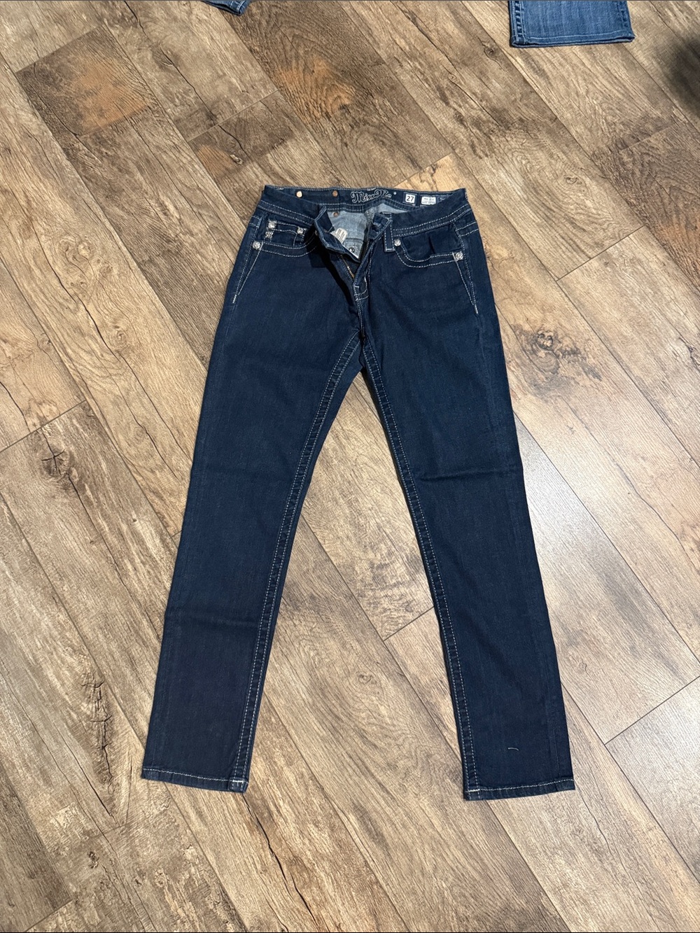 Miss Me Dark Indigo Skinny Jeans